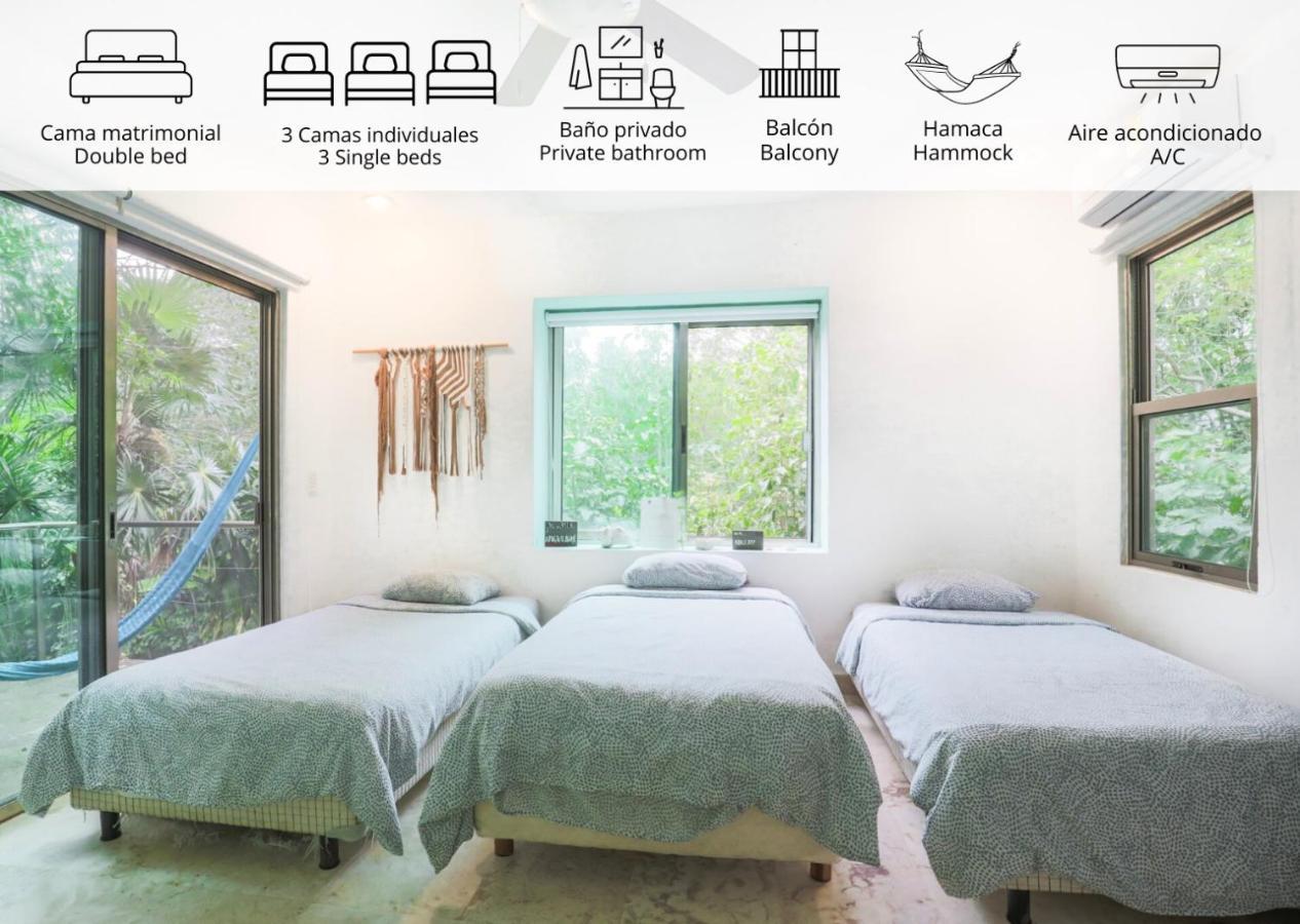 Guest House La Aldea Holistic Experience Cancún Exteriér fotografie